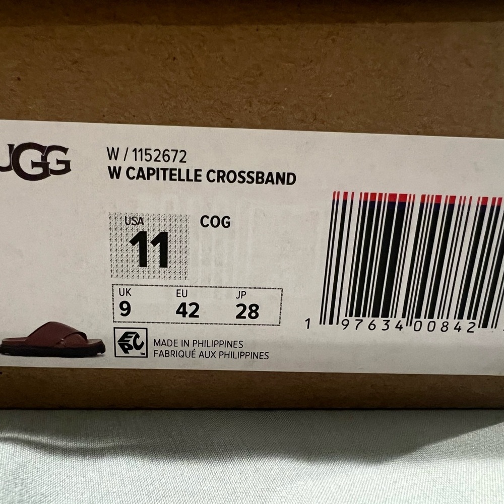 UGG sandals, new without tags